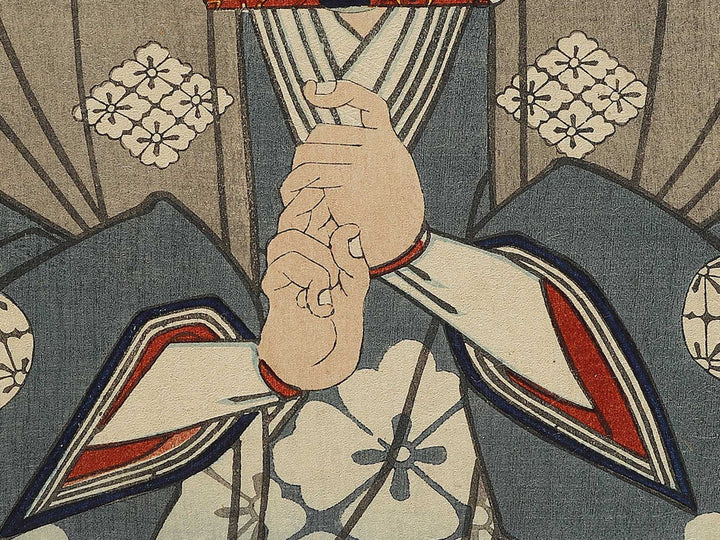 Me niban gumi from the series Edo no hana meisho e  by Utagawa Kunisada, Utagawa Yoshitora, Utagawa Hiroshige   / BJ337-400