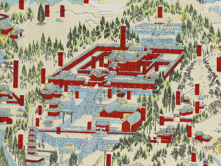 Map of Mt. Nikko by Onihira Kinshiro / BJ319-298