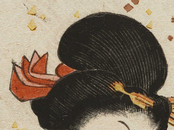 Matsukaze from the series Genji monogatari by Utagawa Kunisada(Toyokuni III) / BJ341-432