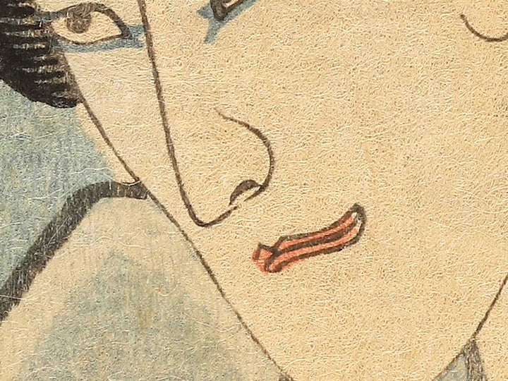 Suzugamori no ba Sasano Gonza by Utagawa Kuniyoshi / BJ351-778