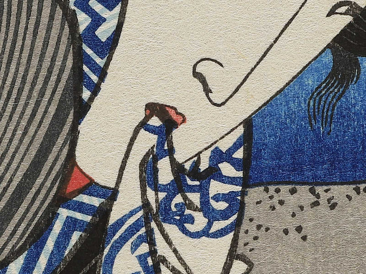 Shimadashuku nijyushi from the series Bijin tokaido by Keisai Eisen, (Large print size) / BJ346-045