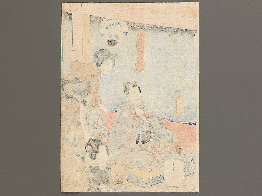 Ukai bune oasobi by Utagawa Kunisada(Toyokuni III) / BJ341-390
