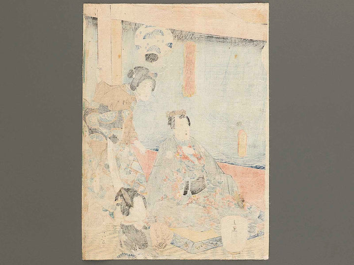 Ukai bune oasobi by Utagawa Kunisada(Toyokuni III) / BJ341-390