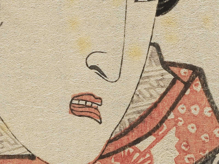 Mutsu meisho Chidori no Tamagawa Yamatoya Baiga from the series Haiyu mutamagao by Kochoro Kunisada (Toyokuni III) / BJ346-423
