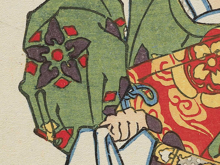 Ota Kazusa no suke Taira no Harunaga (Oda Nobunaga) / BJ343-945