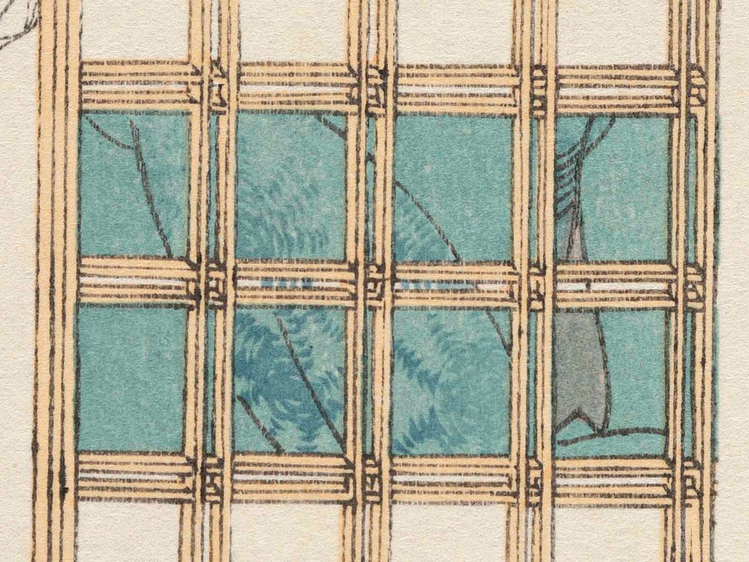 Hour of the Sheep (around 2pm) from the series Daughter Sundial by Kitagawa Utamaro, (Medium print size) / BJ225-785