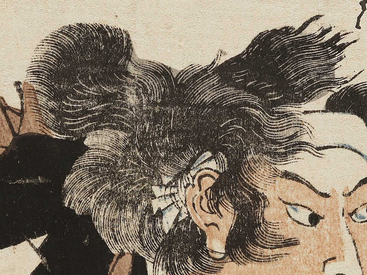 Oribe yasube Taketsune from the series Seichu gishi den by Utagawa Kuniyoshi / BJ325-843