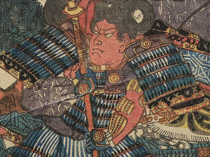 Musha-e by Utagawa Yoshitora / BJ342-398