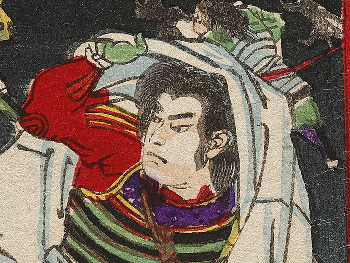 Gosho Goromaru Soga Kyodai from the series Honcho buyu kagami by Yoshu Chikanobu / BJ334-943