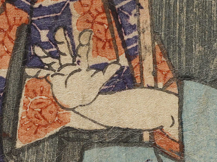 Sandanme from the series Kanadehon Chushingura by Utagawa Yoshifuji / BJ341-110