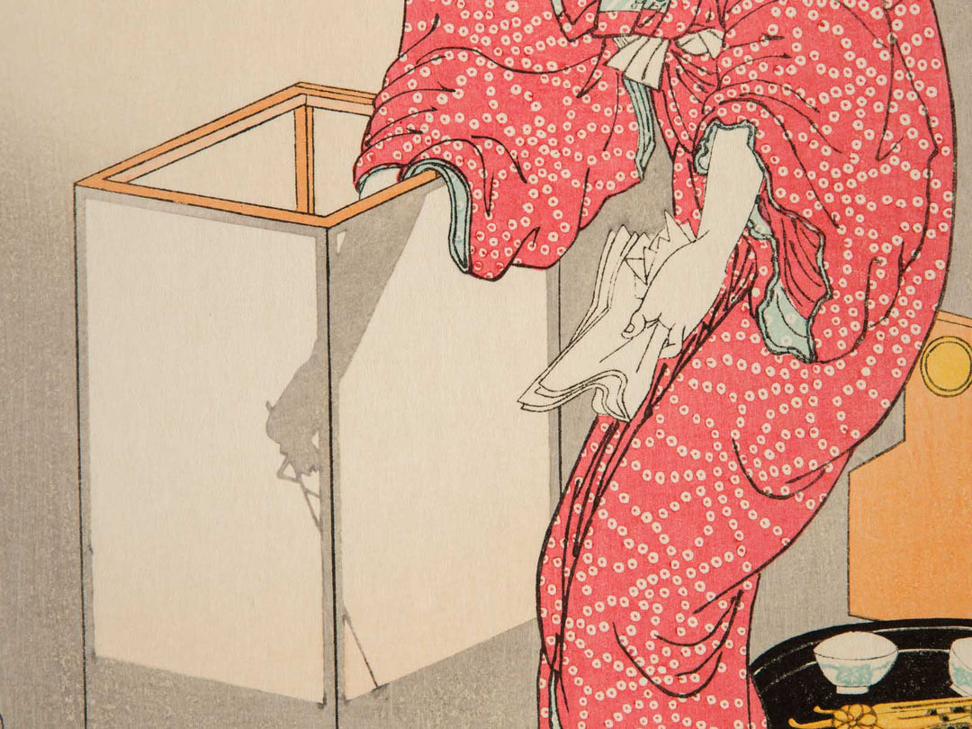 line light from the series Starfrost Contemporary Manners by Utagawa Kunisada, (Large print size) / BJ245-546