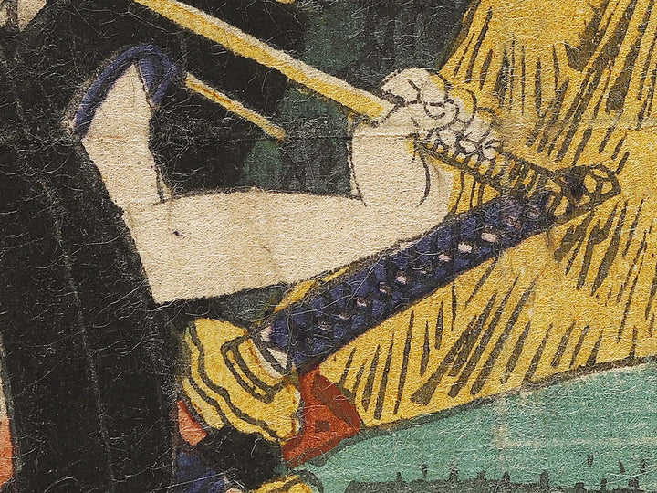 Hachidanme from the series Kanadehon Chushingura by Utagawa Yoshifuji / BJ341-138