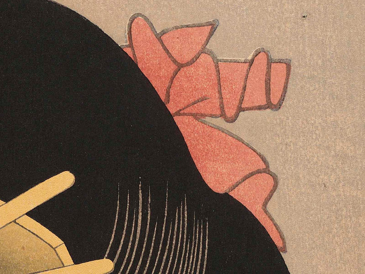 Ogiya nai Takigawa by Chobunsai Eishi, (Large print size) / BJ225-078