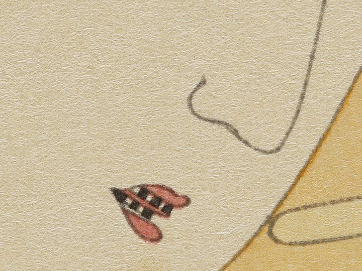 Tomegane from the series Furyu nakute nanakuse by Katsushika Hokusai, (Medium print size) / BJ319-494