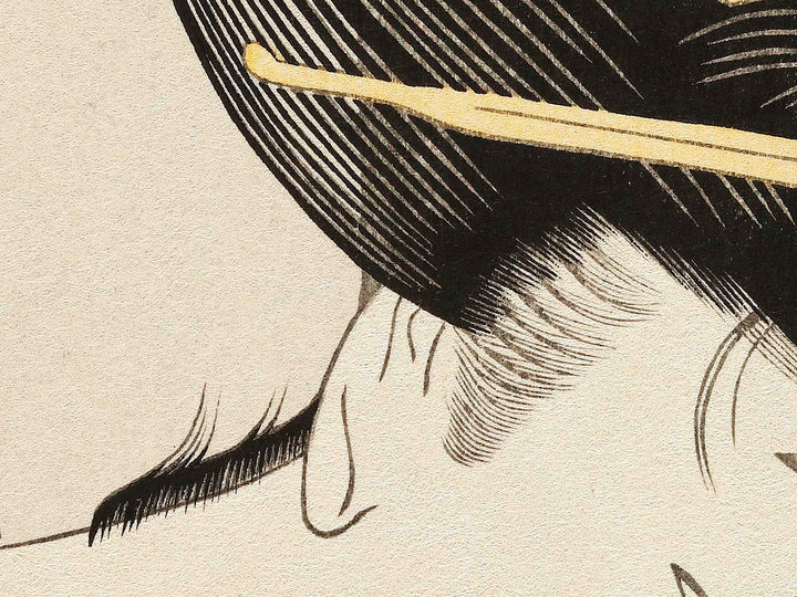 Matsubaya yosooi from the series Seiro rokka sen by Kitagawa Utamaro, (Large print size) / BJ327-103