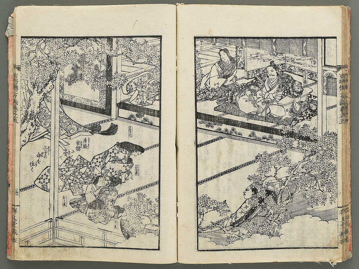 Nihon hyakushoden issekiwa Volume 5 by Yanagawa Shigenobu / BJ348-796
