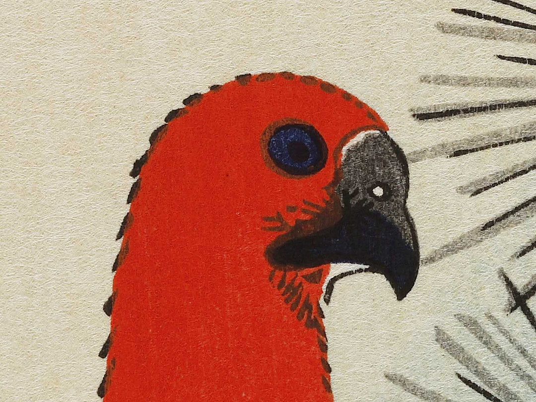 Matsu ni inko by Utagawa Hiroshige, (Medium print size) / BJ327-929