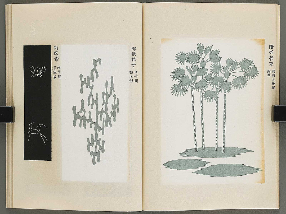 Kojitsu sosho shokumon zue Nishiki orimono by Honma Hyakuri / BJ339-934