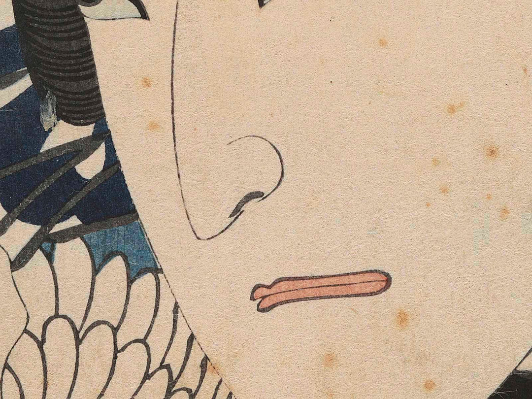 Otokodate takarabune no Tsurunosuke from the series Umegoyomi mitate hasshojin by Utagawa Kunisada (Toyokuni III) / BJ285-656
