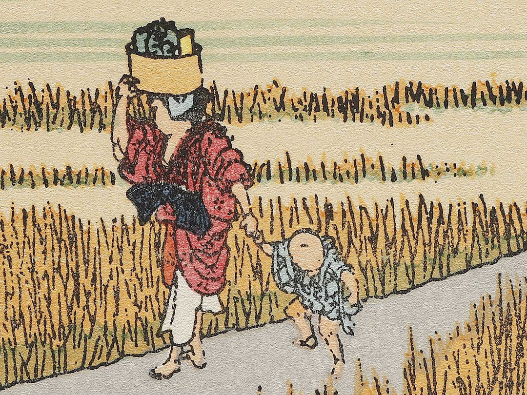 Hosaku no fuji from the series One Hundred Views of Mount Fuji by Katsushika Hokusai, (Medium print size) / BJ321-685