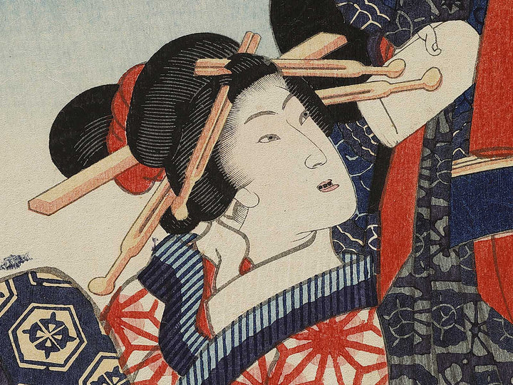 U no koku from the series Tosei juniji no uchi by Utagawa Yoshitora / BJ326-627