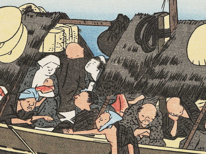 Yodogawa from the series Kyoto meisho no uchi by Utagawa Hiroshige, (Medium print size) / BJ341-782