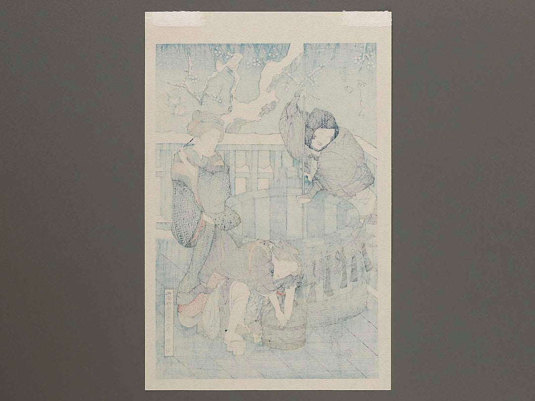 Yuki no ashita by Utagawa Kunisada(Toyokuni III), (Medium print size) / BJ286-083