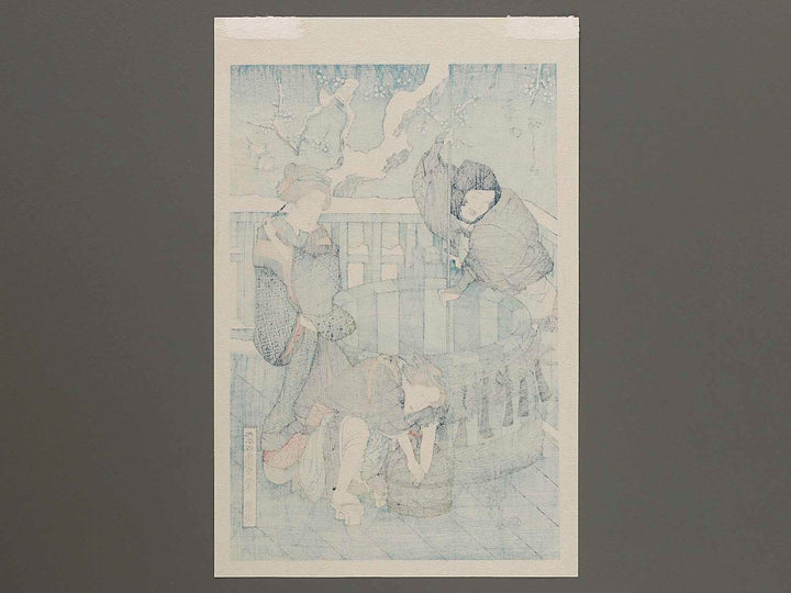 Yuki no ashita by Utagawa Kunisada(Toyokuni III), (Medium print size) / BJ286-083