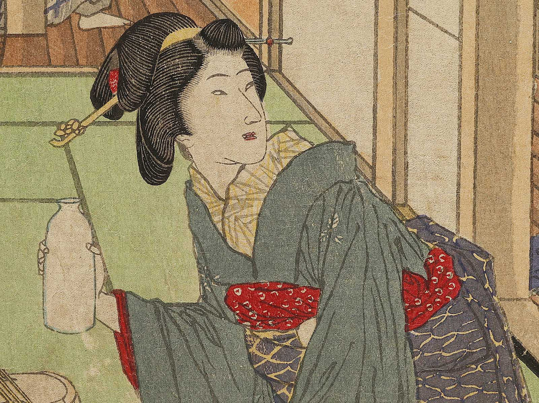 Shibaguchi isegen from the series Tokyo ryori sukoburu beppin by Tsukioka Yoshitoshi / BJ337-372