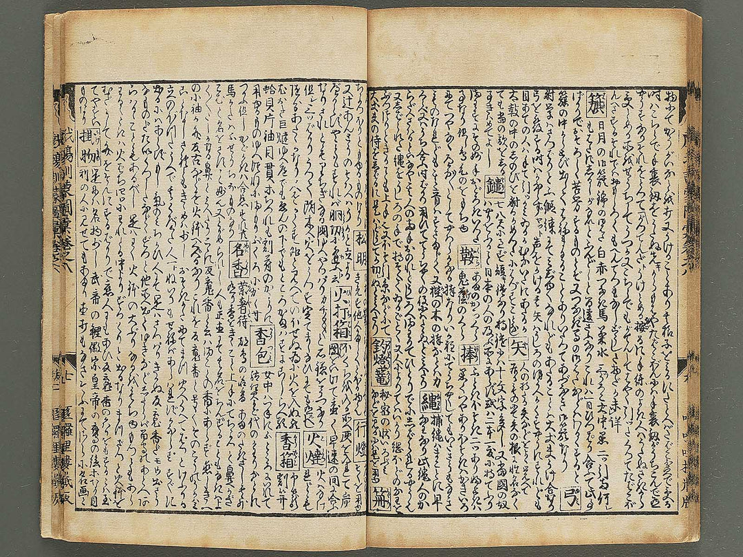 Shibai kinmo zui Volume 6-8 by Katsukawa Shunei / BJ345-457
