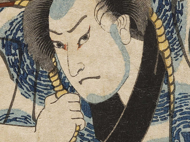 Miotsukushi from the series Genji gumo ukiyoe awase by Utagawa Kuniyoshi / BJ331-709