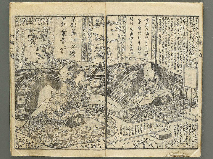 Fude no umi shikoku no kikigaki Volume 3, (Jo) by Kunisada / BJ349-153