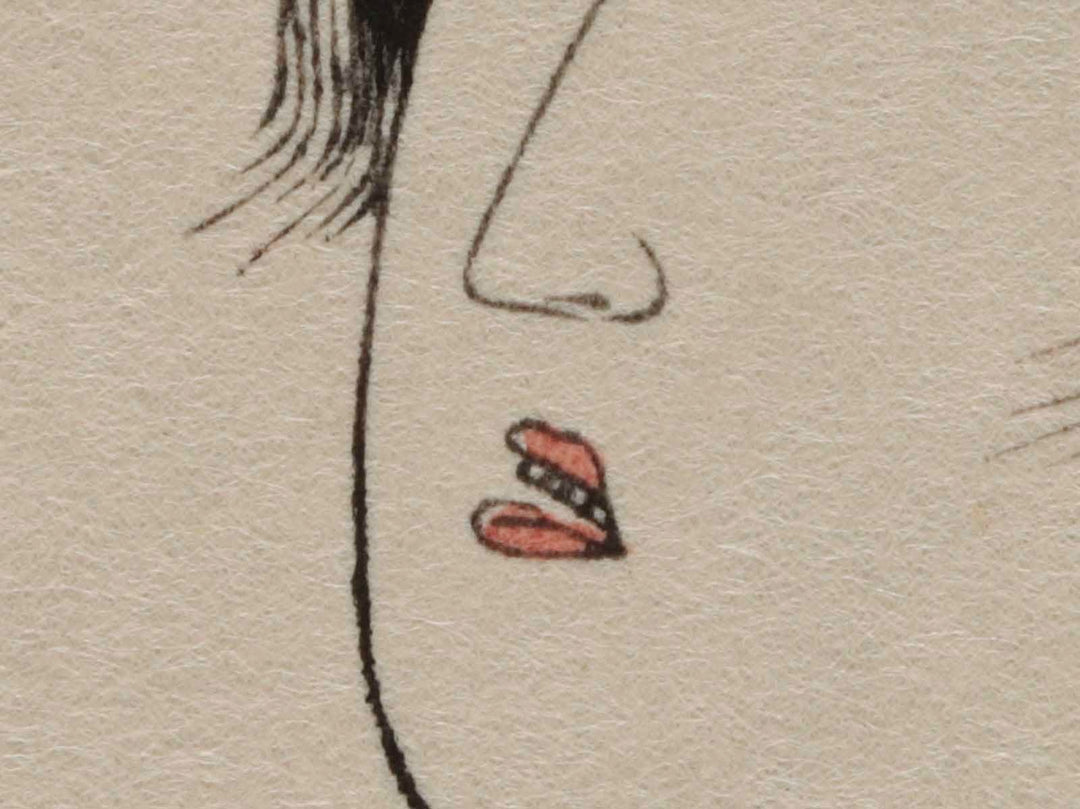 Roka no kureyuki from the series Eight Views of Figures Inside and Outside by Utagawa Hiroshige, (Large print size) / BJ240-149