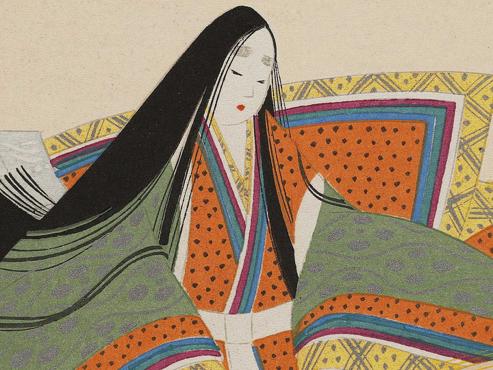 AKASHI from the series The Tale of Genji by Ebina Masao, (Medium print size) / BJ329-154