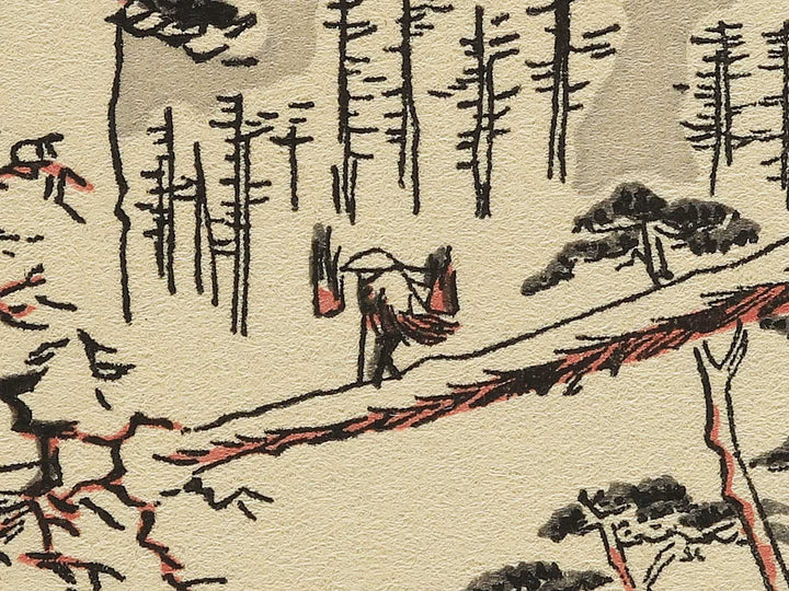 Fujikawa joryu no sekkei by Utagawa Hiroshige, (Medium print size) / BJ330-673