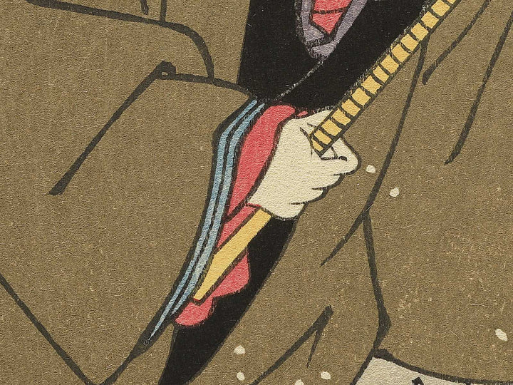 Asakusa no bosetsu from the series Meisho Edo hakkei by Utagawa Hiroshige, (Medium print size) / BJ330-610