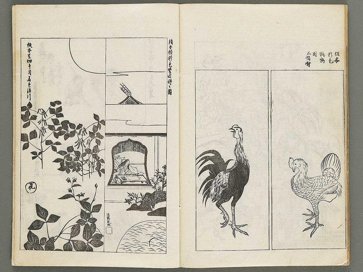 Korin hyakuzu (Jo) by Ogata Korin / BJ339-598