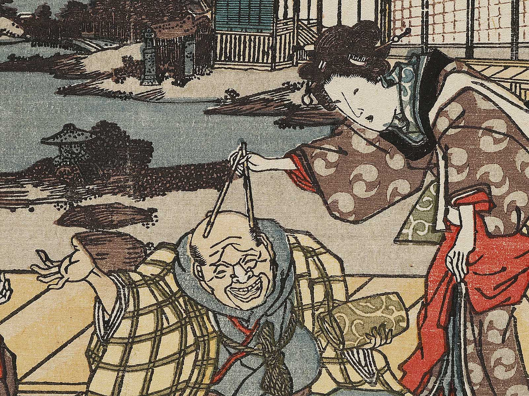 Dai 7 from the series Chuyu gishin roku by Utagawa Kunisada(Toyokuni III) / BJ308-791