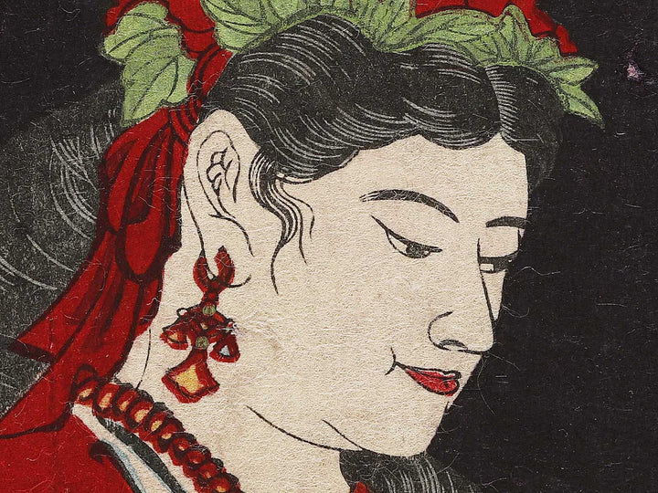 Konishi Yukinaga from the series Kyujin Yosai shuhitsu by Utagawa Kuniteru II / BJ335-006