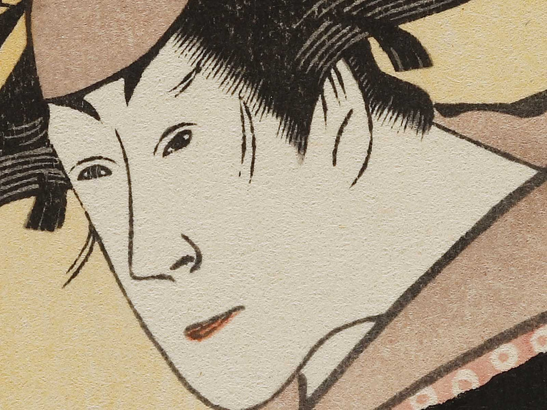 Matsumoto yonesaburo no nakai otsuyu by Toshusai Sharaku, (Medium print size) / BJ318-829