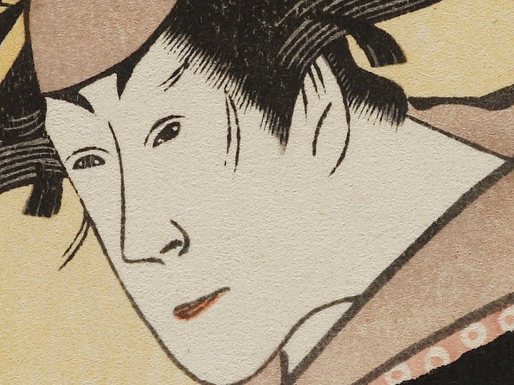 Matsumoto yonesaburo no nakai otsuyu by Toshusai Sharaku, (Medium print size) / BJ318-829