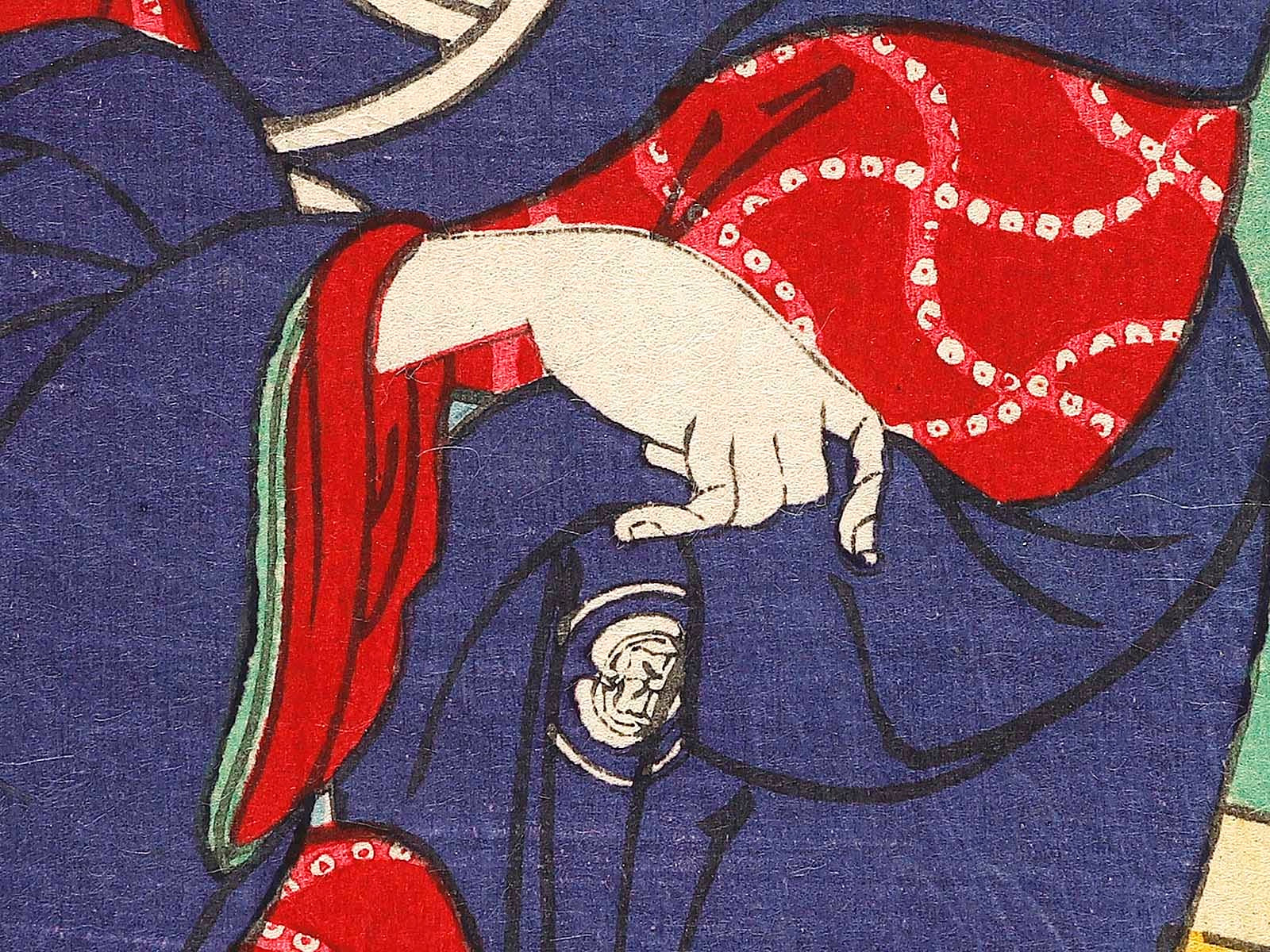 Shinagawaro yosooi from the series Fukagawa zensei kagami by