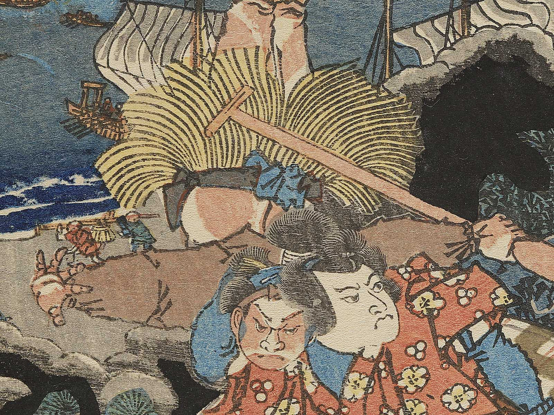 Sugawara denju Tenpaizan no ba by Utagawa Sadahide / BJ347-669