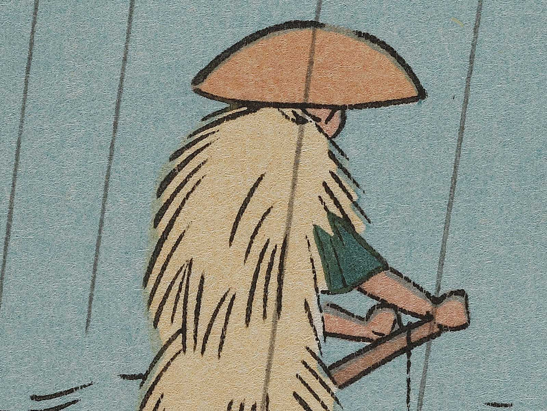 Asaksa gawa kinryuzan enbo from the series Edo meisho by Utagawa Hiroshige, (Small print size) / BJ327-012