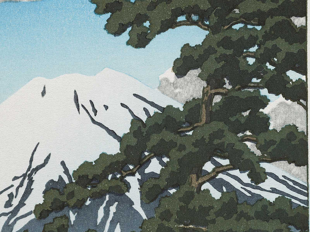 Kawaguchiko by Kawase Hasui, (Medium print size) / BJ320-929