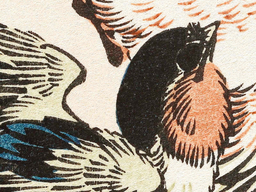 Moonlight night pink   swallow by Utagawa Hiroshige, (Medium print size) / BJ328-132