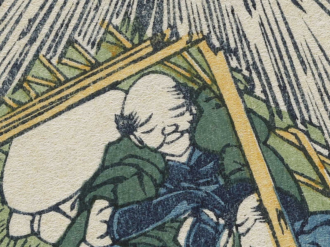 Mino no kuni yoro no taki from the series Shokoku taki meguri by Katsushika Hokusai, (Large print size) / BJ337-414