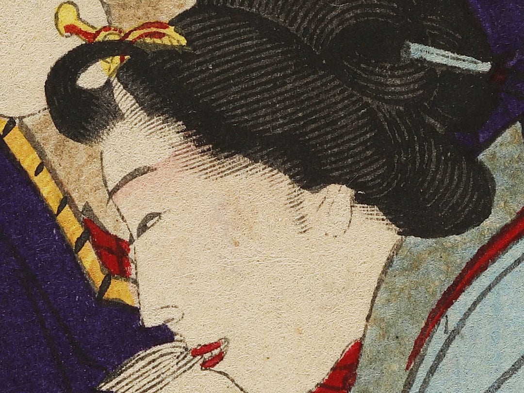 Onakatomi no Yorimoto from the series Jyunshoku sanjurokka sen by Toyohara Kunichika / BJ333-410
