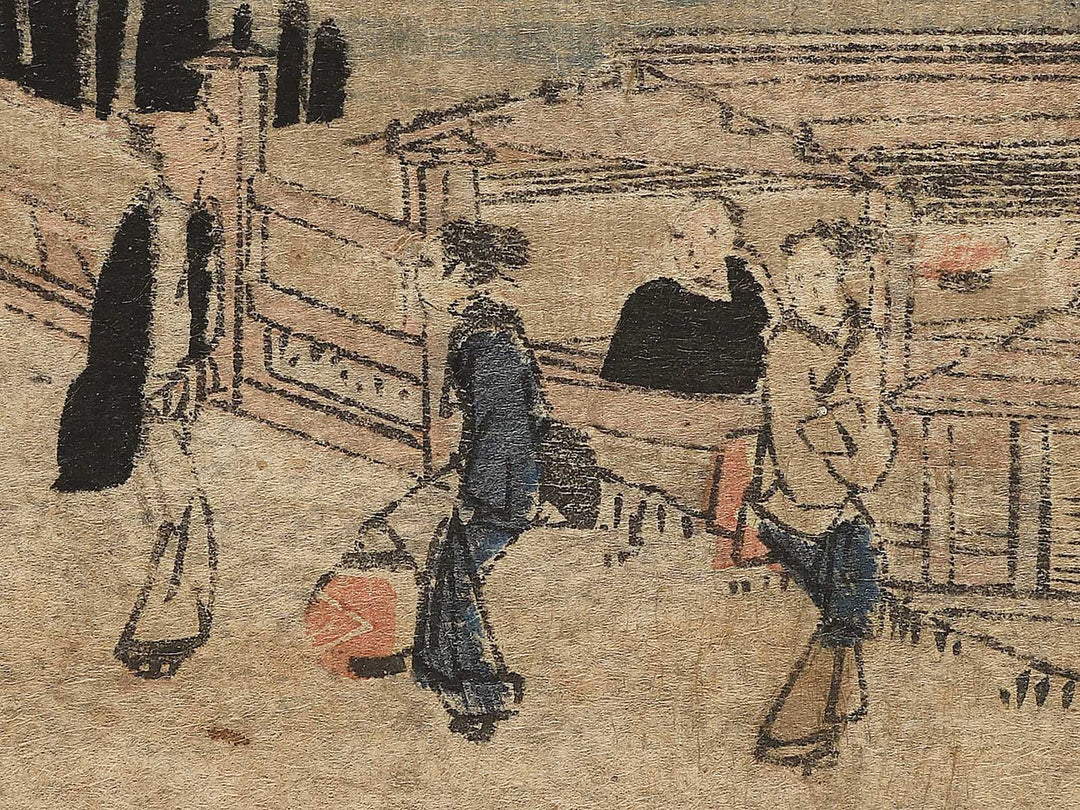 Sumidagawa no tsuki from the series Edo meisho by Utagawa Hiroshige / BJ352-163
