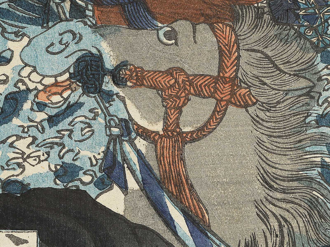 Yoshitsune Yashima no meiyo by Tsukioka Yoshitoshi / BJ345-037